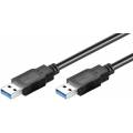 CABLE USB 3.0 TIPO A-A MACHO ---> MACHO DE 2 Mts.