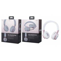 MTK AURICULAR BLUETOOTH ESTEREO K3608 BLANCO/ROSA ORO