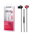 AURICULARES CON MICROFONO NUBE CT696 ROJO