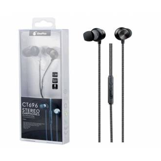 AURICULARES CON MICROFONO NUBE CT696 ORO