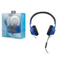 AURICULAR CON MICROFONO KIRA CT760 SUPERBASS AZUL