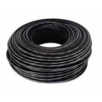 BOBINA CABLE CAT 5e SOLIDO EXTERIOR 305 METROS NEGRO