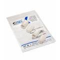 NANOCABLE CONECTOR MODULAR RJ45 SOLIDO 8 HILOS CATEGORIA 5E / BOLSA 100 CONECTORES
