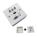 ROSETA MULTIMEDIA VGA - AUDIO/VIDEO RCA + JACK - USB (PLASTICO)