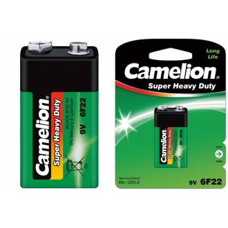 PILA SALINA VERDE 9V CAMELION