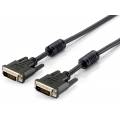 CABLE DVI DUAL LINK MACHO - MACHO CON FERRITA 5M.