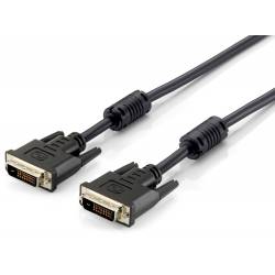 CABLE DVI DUAL LINK MACHO - MACHO CON FERRITA 5M.