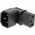 CONECTOR ALIMENTACION ANGULADO C14 A C13