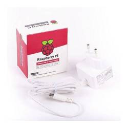 ALIMENTADOR RASPBERRY PI 3 5.1V 3A BLANCO TYPE C