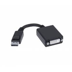 ADAPTADOR DISPLAYPORT MACHO - DVI-D HEMBRA 24+1 (SINGLE LINK)