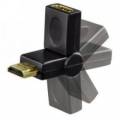 ADAPTADOR FLEXIBLE HDMI MACHO HEMBRA