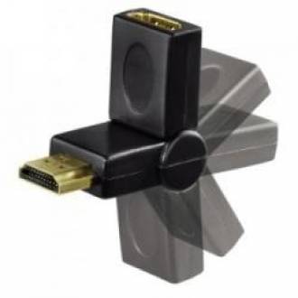 ADAPTADOR FLEXIBLE HDMI MACHO HEMBRA