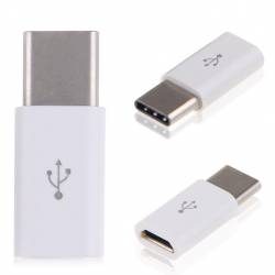 ADAPTADOR TIPO C MACHO A MICRO USB HEMBRA
