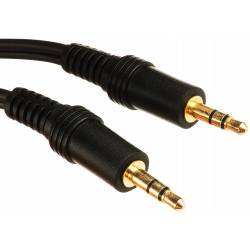 CABLE AUDIO JACK STEREO 3.5 MACHO ---> MACHO DE 15 Mts.