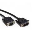 CABLE DVI-I A VGA MACHO MACHO 24+5 - 2 METROS