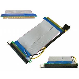 CABLE ADAPTADOR PCI EXPRESS 16X CON ALIMENTACION 15CM