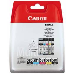 CANON MULTIPACK PGI-580 CLI-581 NEGRO CIAN MAGENTA AMARILLO