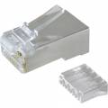 CONECTOR MACHO RJ45 CATEGORIA 6 APANTALLADO - BOLSA 100