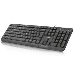 TRUST TECLADO MULTIMEDIA ZIVA NEGRO USB