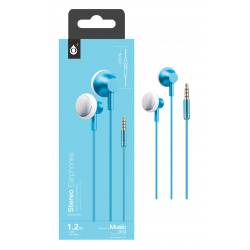 AURICULAR CON MICROFONO POCKY P5176 AZUL ONE+