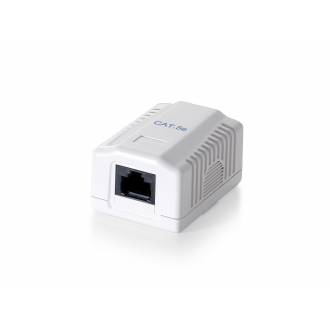 EQUIP ROSETA 1*RJ45 CATEGORIA 5E SUPERFICIE