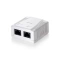 EQUIP ROSETA 2*RJ45 CATEGORIA 5E SUPERFICIE