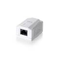EQUIP ROSETA 1*RJ45 CATEGORIA 6 SUPERFICIE