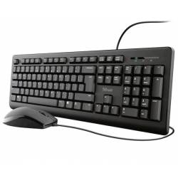 TRUST TECLADO + RATON USB SILENCIOSO TKM-250