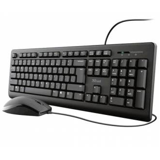 TRUST TECLADO + RATON USB SILENCIOSO TKM-250