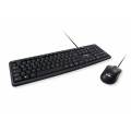 EQUIP TECLADO + RATON USB NEGRO