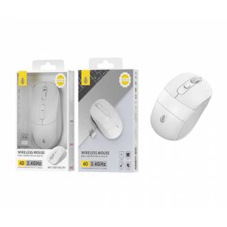 RATON INALAMBRICO NG6046, 1600 DPI, BLANCO
