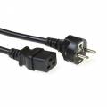 CABLE ALIMENTACION SCHUKO IEC C19 HEMBRA IEC 320 MACHO 2 Mts.