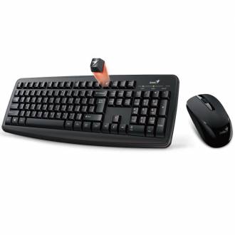 GENIUS TECLADO + RATON WIRELES INALAMBRICO SLIMSTAR KM-8100