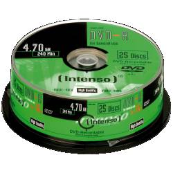 INTENSO TARRINA DVD-R 4.7GB 25UDS