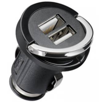 ADAPTADOR DE MECHERO DE COCHE A DOBLE USB 2.1A