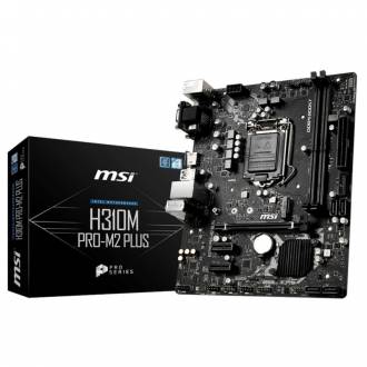 PLACA BASE MSI 1151 H310M PRO-M2 PLUS MATX 2*DDR4 NVMEx4 VGA DVI-D HDMI