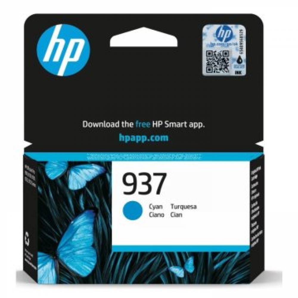 HP 4S6W2NE Nº937 COLOR CIAN OFFICEJET PRO AIO