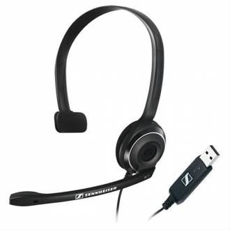 SENNHEISER AURICULAR MONOAURAL PC 7 CON MICROFONO USB