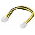 CABLE EXTENSION ALIMENTACION DE 4 PIN A 8 PIN