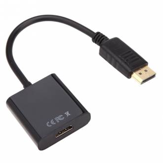 ADAPTADOR DISPLAY PORT MACHO ---> HDMI HEMBRA