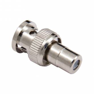 ADAPTADOR BNC MACHO ---> RCA HEMBRA
