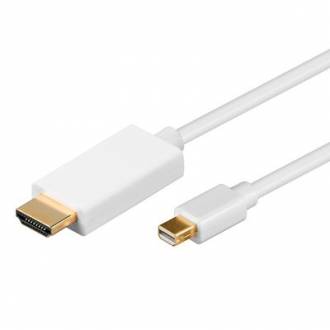 CABLE MINI DISPLAY PORT A HDMI - 2 METROS