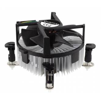 UNYKA DISIPADOR BASE ALUMINIO / PERFIL BAJO 63CM / FAN 90MM / INTEL LGA 1151-1155-1150-1156-775