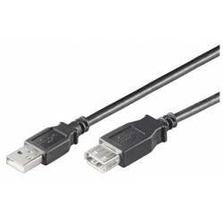 CABLE PROLONGADOR USB A-A MACHO-HEMBRA 60 CMTS