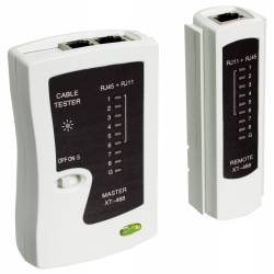 TESTER DE RED RJ11, RJ12 y RJ45