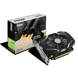 TARJETA GRAFICA MSI GEFORCE GTX 1050Ti 4GB OC 1*DP 1*HDMI 1*DVI-D