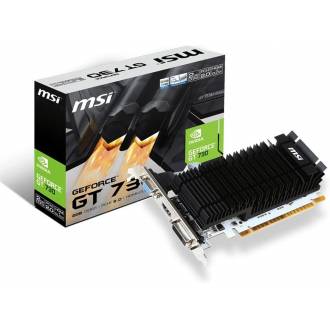 TARJETA GRAFICA GEFORCE GT730 2GB DDR3 VGA HDMI DVI PCI-EXPRESS N730K-2GD3H/LPV1