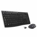 Wireless Combo MK270 teclado USB QWERTY Español Negro