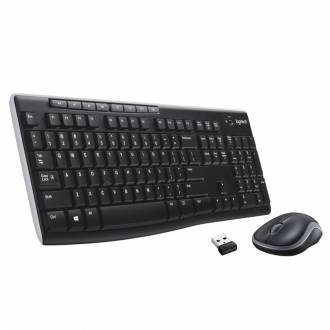 Wireless Combo MK270 teclado USB QWERTY Español Negro