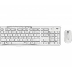 LOGITECH TECLADO + RATON INALAMBRICO MK295 WIFI SILENCIOSO BLANCO